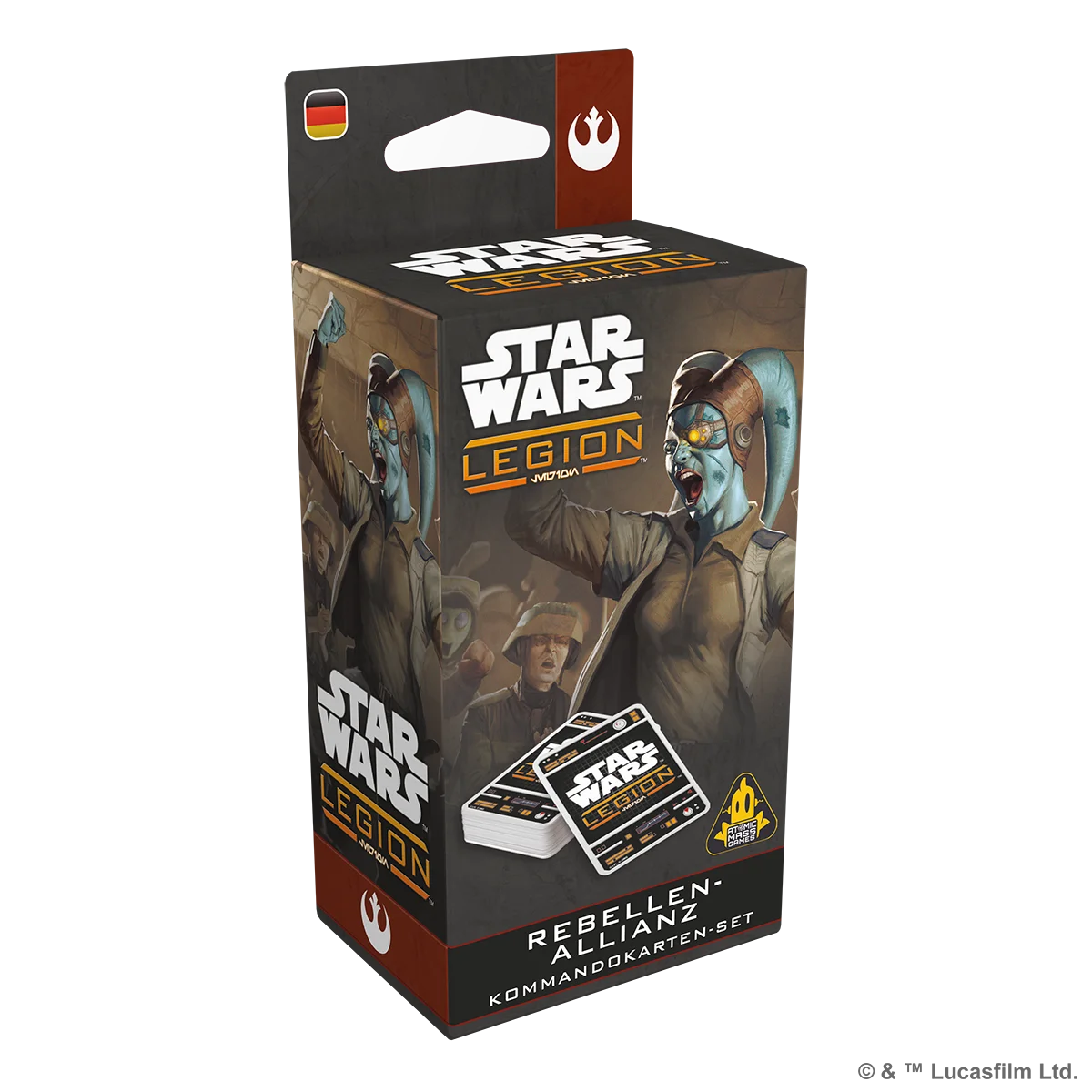 Preorder - Star Wars: Legion – Separatisten-Allianz Kommandokarten-Set