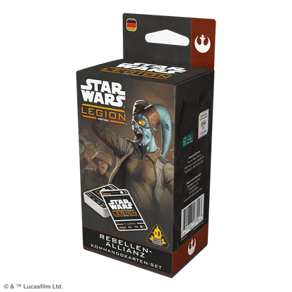 Star Wars: Legion – Rebellen-Allianz Kommandokarten-Set