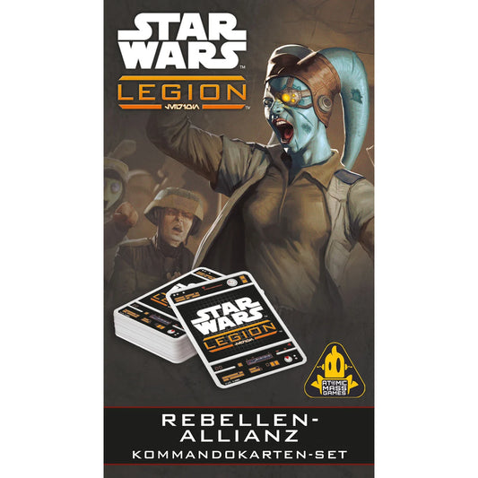 Preorder - Star Wars: Legion – Rebellen-Allianz Kommandokarten-Set