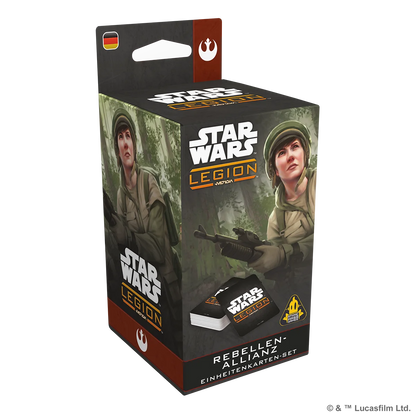 Star Wars: Legion – Rebellenallianz Einheitenkarten-Set