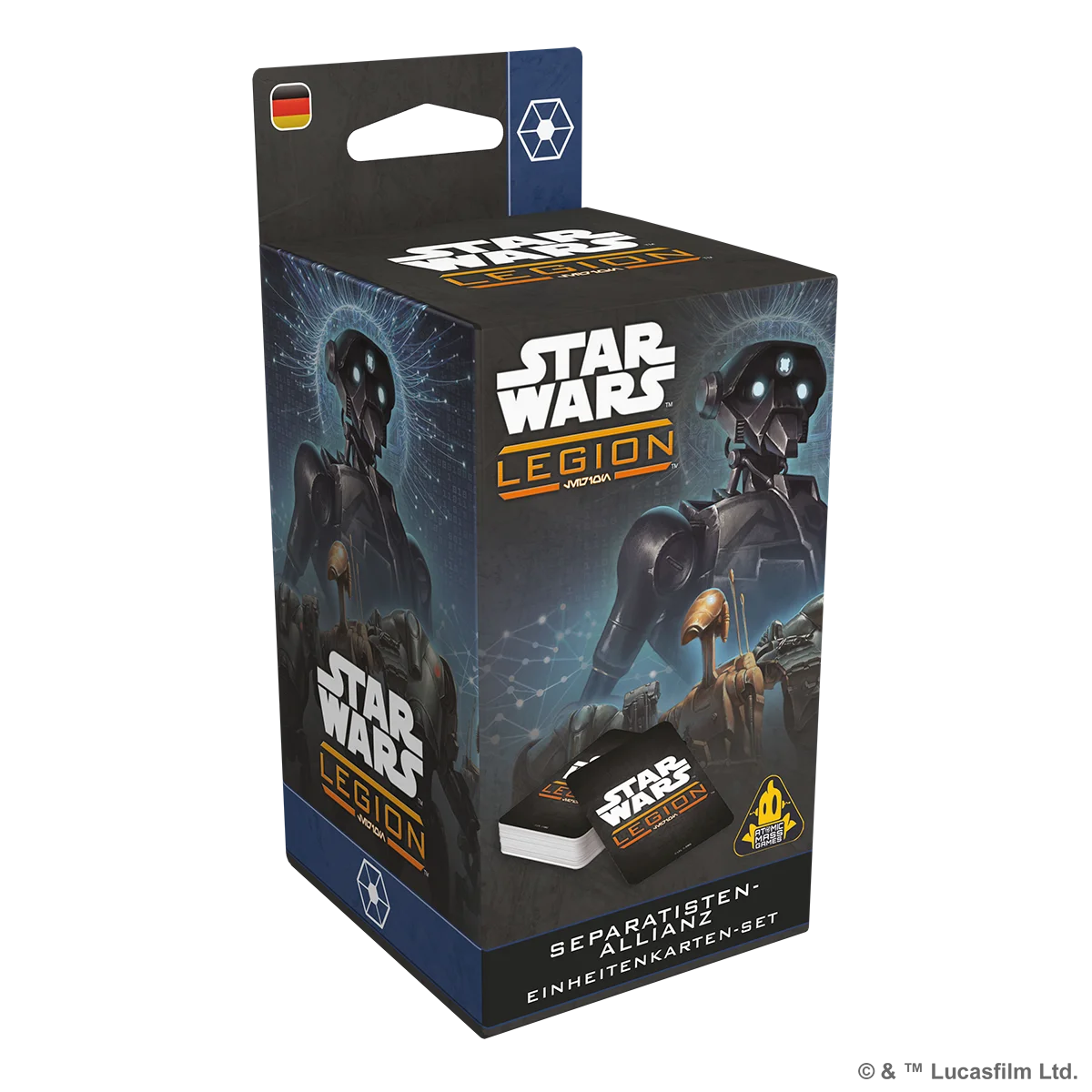 Preorder - Star Wars: Legion – Separatisten-Allianz Einheitenkarten-Set