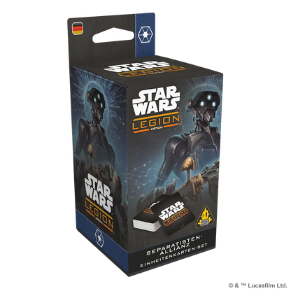 Preorder - Star Wars: Legion – Separatisten-Allianz Einheitenkarten-Set