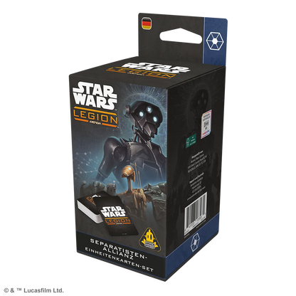 Preorder - Star Wars: Legion – Separatisten-Allianz Einheitenkarten-Set