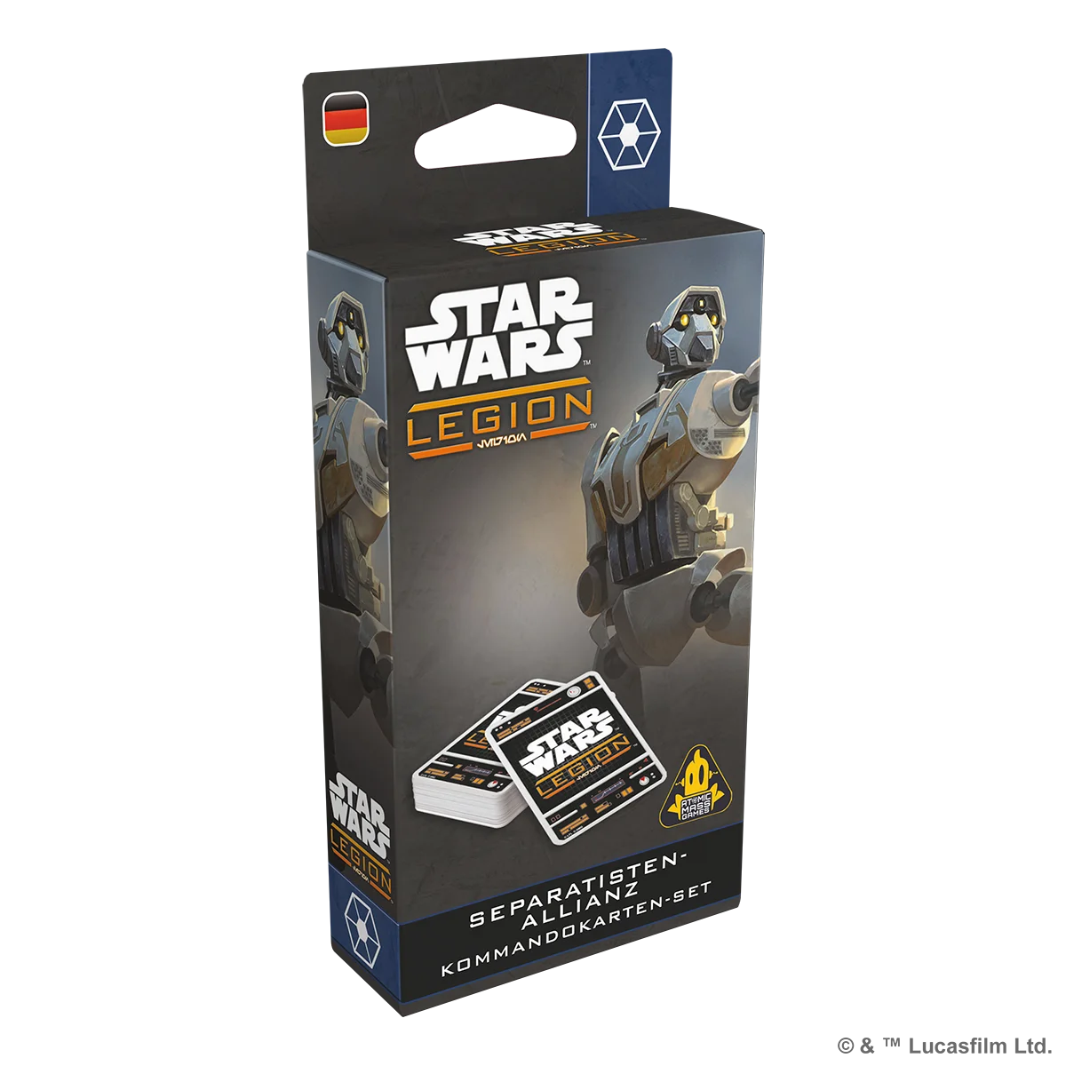 Preorder - Star Wars: Legion – Separatisten-Allianz Kommandokarten-Set