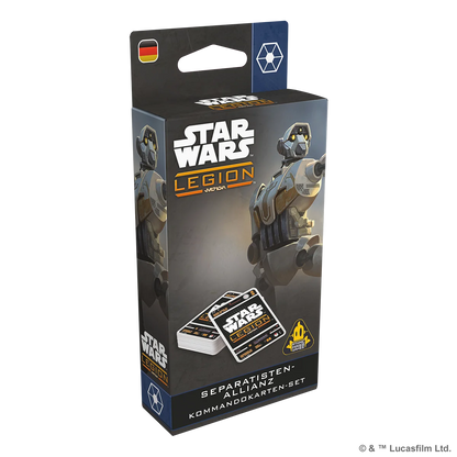 Preorder - Star Wars: Legion – Separatisten-Allianz Kommandokarten-Set