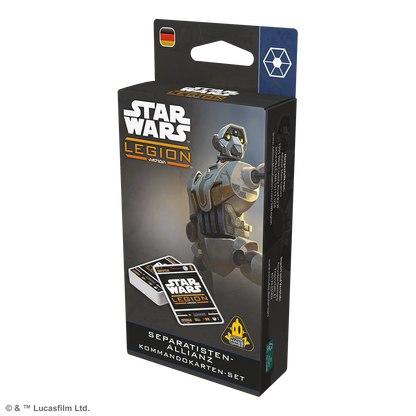 Preorder - Star Wars: Legion – Separatisten-Allianz Kommandokarten-Set