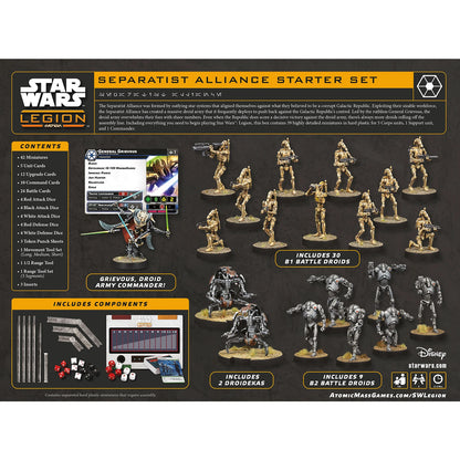 Preorder - Star Wars: Legion – Separatist Alliance Starter Set