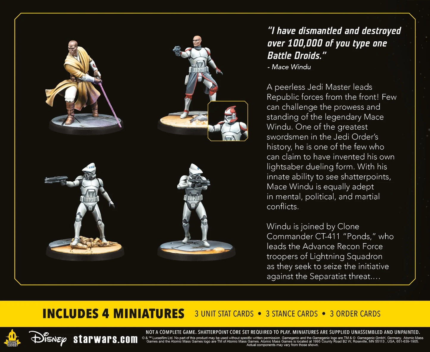 Star Wars: Shatterpoint – This Party's Over Squad Pack