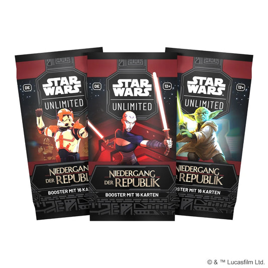 Preorder - Star Wars: Unlimited – Niedergang der Republik (Booster)