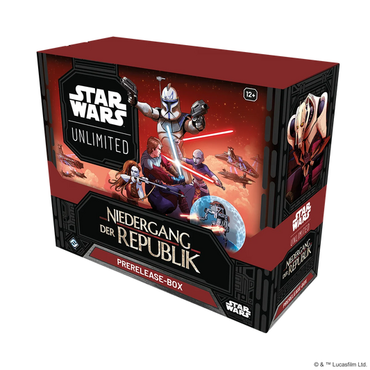 Preorder - Star Wars: Unlimited – Niedergang der Republik (Pre-Releasebox)