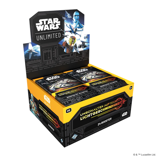 Preorder - Star Wars: Unlimited – Umschalten auf Lichtgeschwindigkeit (Booster-Display)