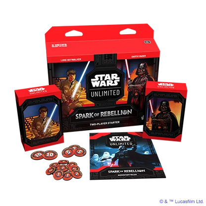 Preorder - Star Wars: Unlimited – Spark of Rebellion (Two-Player-Starter) - EN