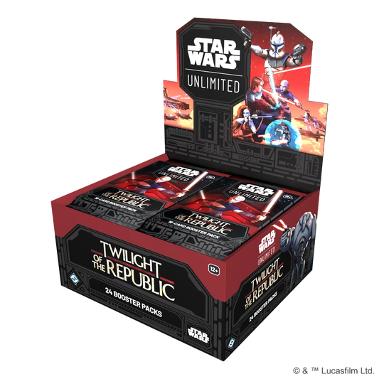 Preorder - Star Wars: Unlimited – Twilight of the Republic (Booster-Display)