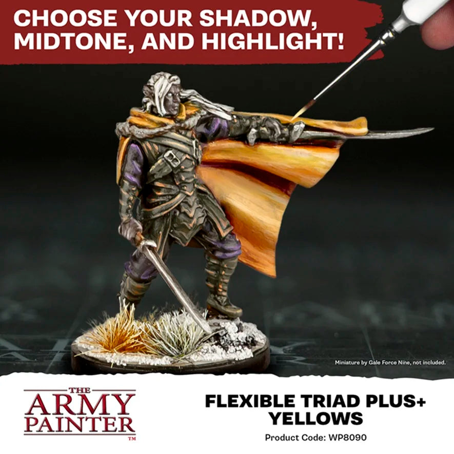 Preorder - The Army Painter - Yellows Flexible Triad PLUS+