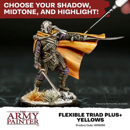 Preorder - The Army Painter - Yellows Flexible Triad PLUS+