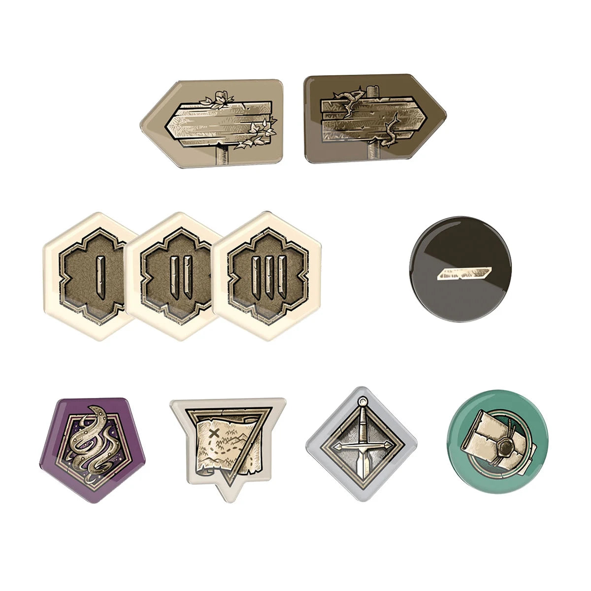 The Witcher: Pfad des Schicksals – Acrylic Tokens