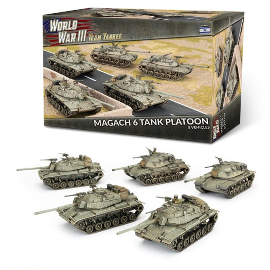 Magach 6 Tank Platoon