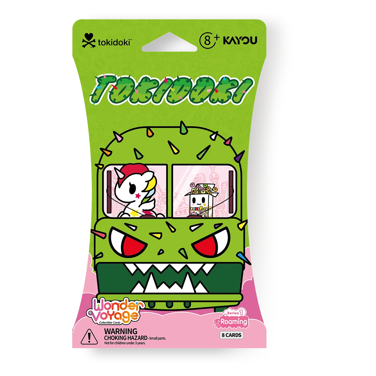 tokidoki-Wonder Voyage Collectible Cards-Roaming Edition-001A-Blister-Display