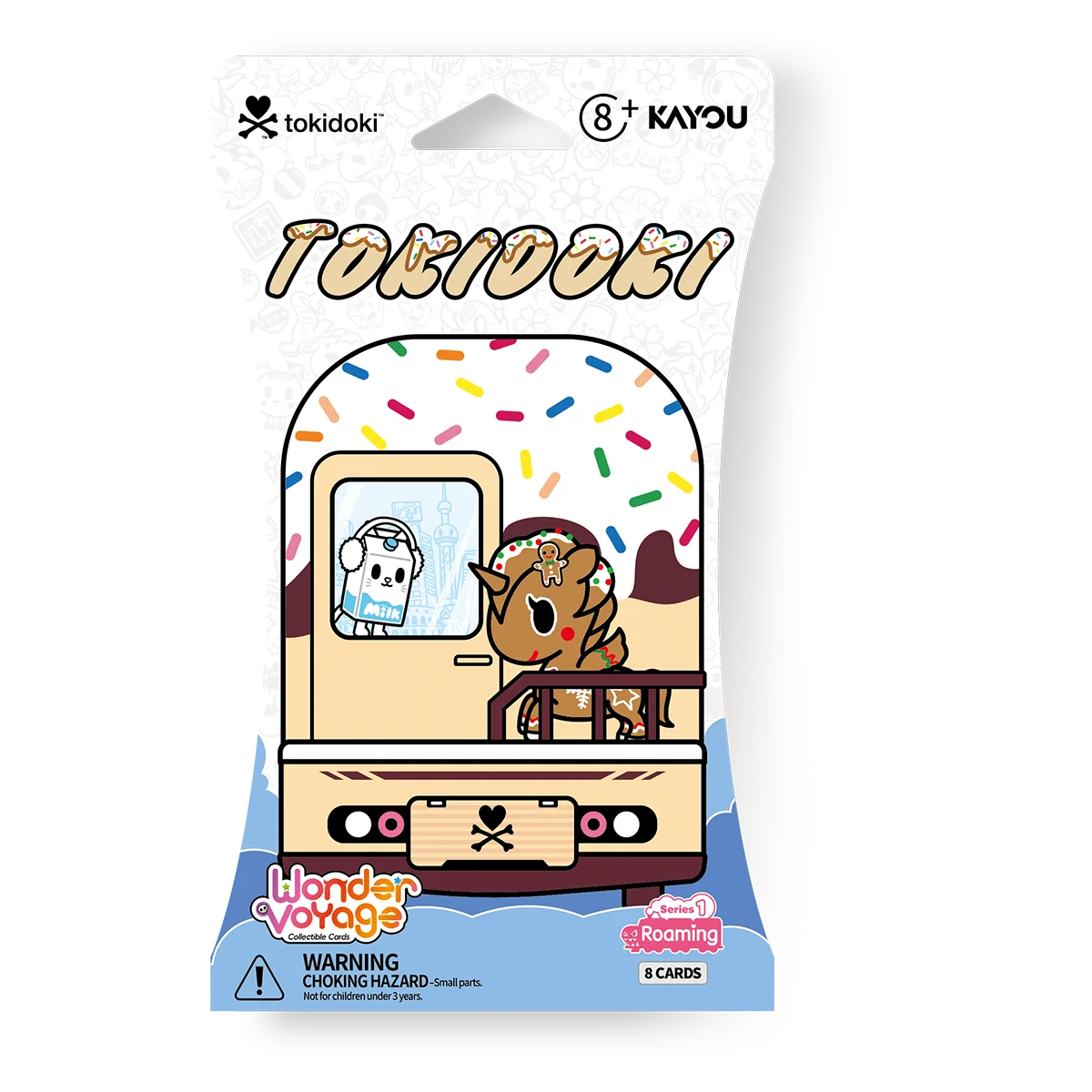 tokidoki-Wonder Voyage Collectible Cards-Roaming Edition-001A-Blister-Display