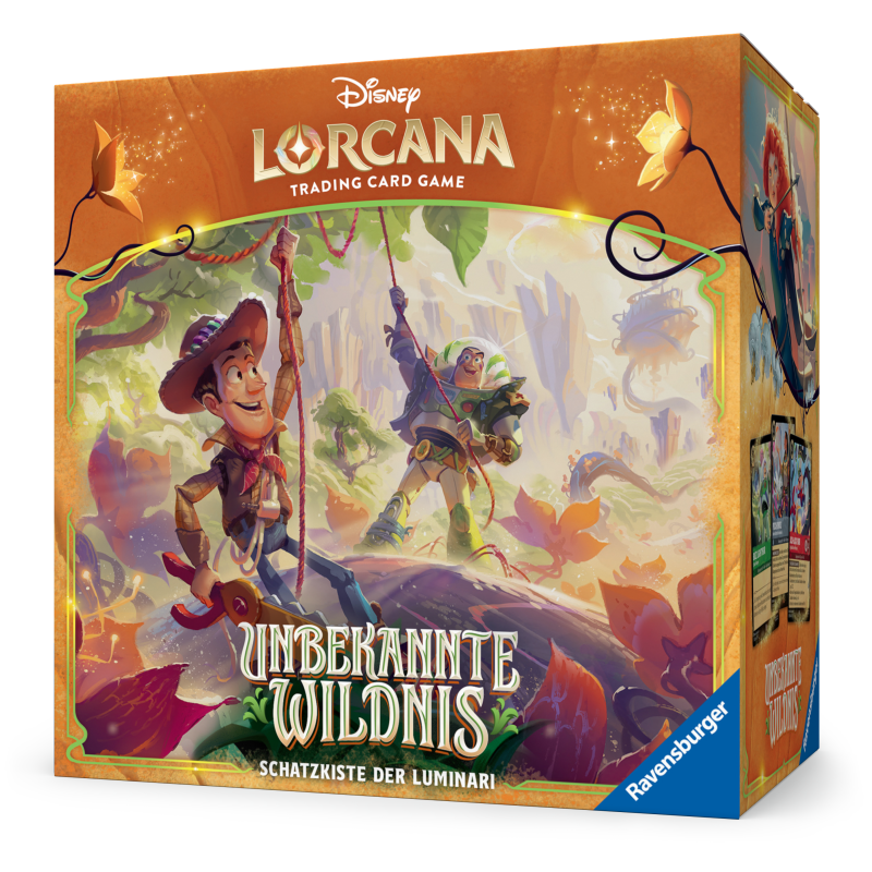 Preorder - Disney Lorcana TCG - Unbekannte Wildnis: Schatzkiste der Luminari - DE