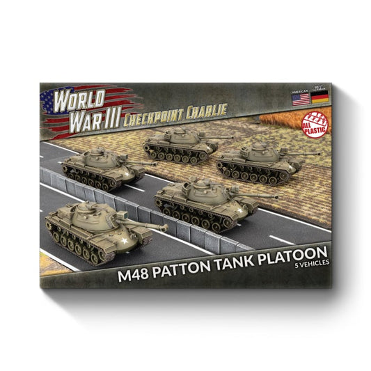 Preorder - M48 Patton Tank Platoon