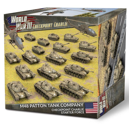Preorder - World War III: Team Yankee - M48 Patton Tank Company