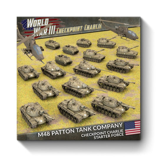 Preorder - World War III: Team Yankee - M48 Patton Tank Company