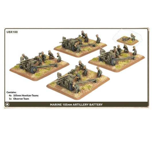 Preorder - Marine 105mm Artillery Battery (x4)