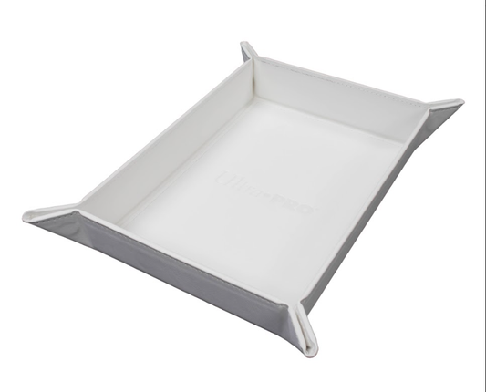 Vivid Magnetic Foldable Dice Tray White