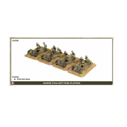 Preorder - Marine 37mm Anti-tank Platoon (x4)