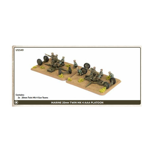 Preorder - 20mm Twin Mk 4 Anti-aircraft Gun (x2)