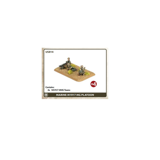 Preorder - Marine M1917 MG Platoon (x4)