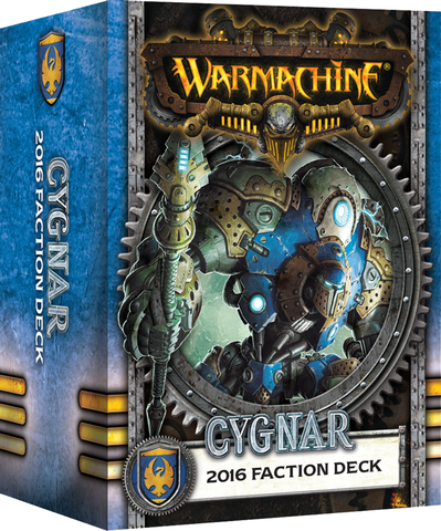 WARMACHINE Cygnar 2016 Faction Deck - EN