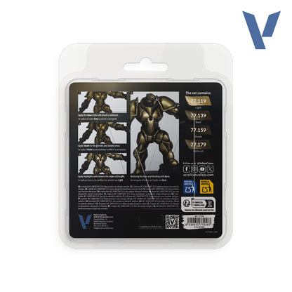 TMM PAINT SET Aged Metal von Vallejo