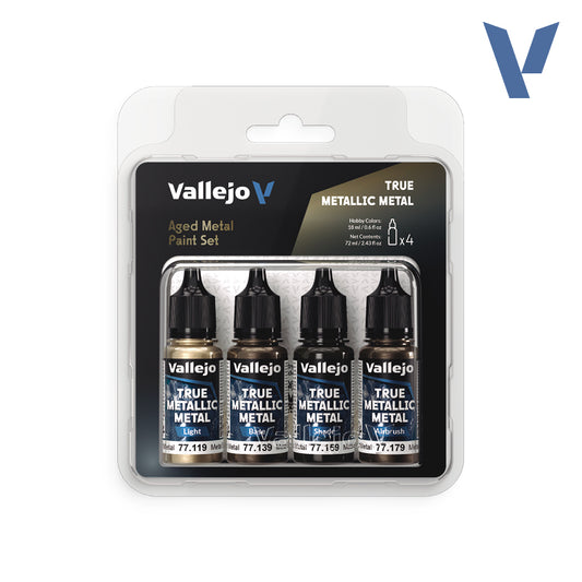 TMM PAINT SET Aged Metal von Vallejo