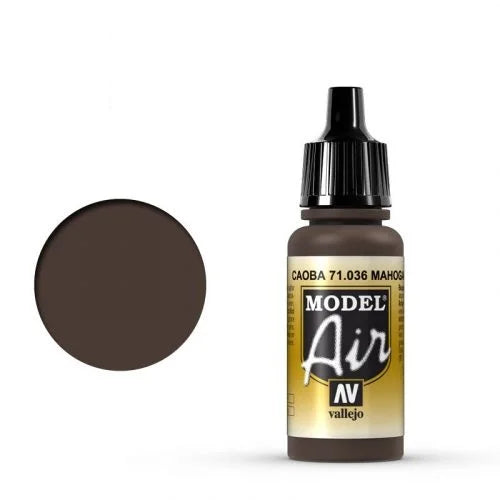 Vallejo Model Air: 036 Mahagony, 17 ml
