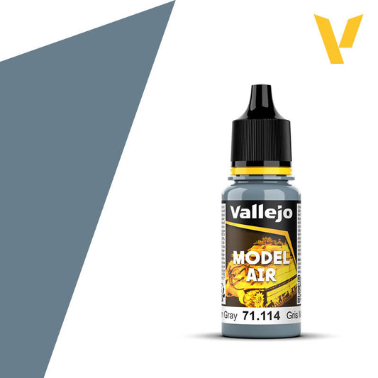 Vallejo Model Air: 71114 US Blue Grey 17 ml
