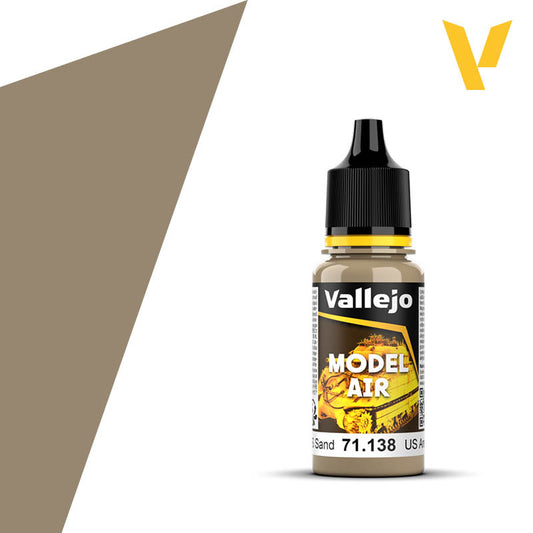 Vallejo Model Air: 71138 US Sand (FS30277) 17 ml
