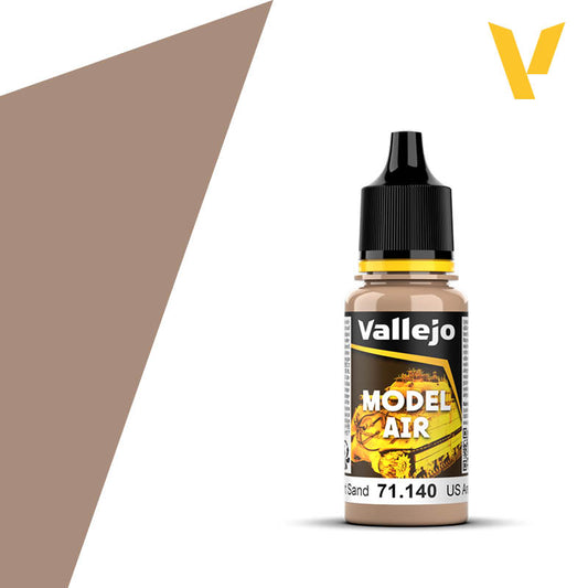 Vallejo Model Air: 71140 US Desert Sand (FS30279) 17 ml