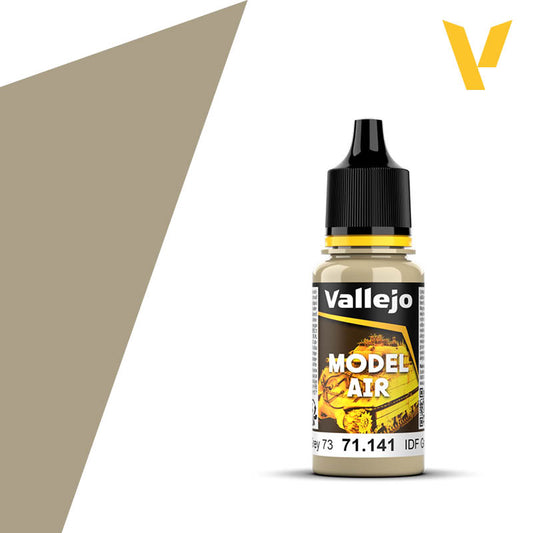 Vallejo Model Air: 71141 IDF Sand Grey 73 17 ml