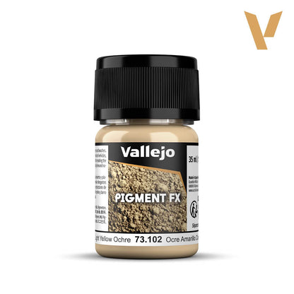 Vallejo Pigment Light Yellow Ocre 30ml