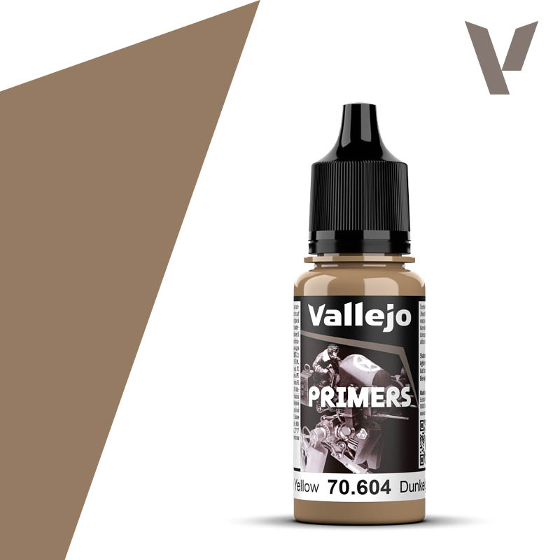 Vallejo Surface Primer German Dark Yellow 17ml