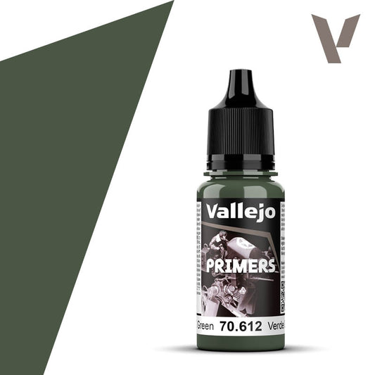 Vallejo Surface Primer NATO Green 17ml