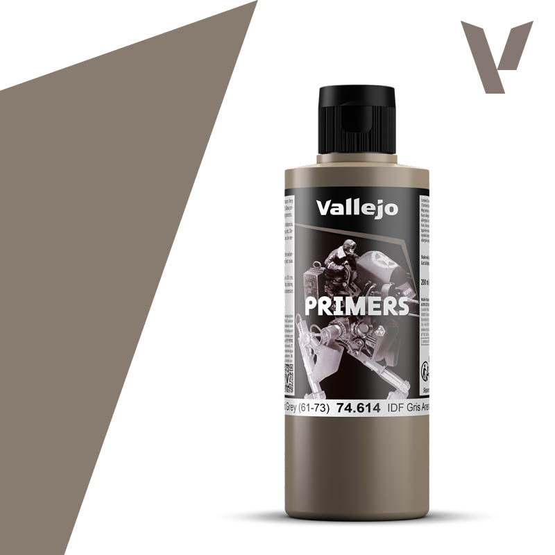 Vallejo Surface Primer IDF Israeli Sand Grey 200ml