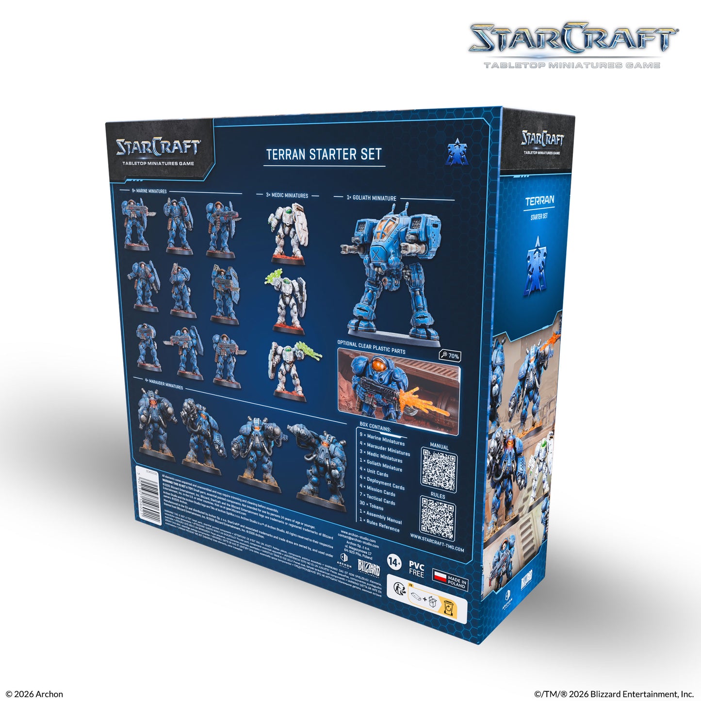 Preorder - Archon Studio - Starcraft TMG: Terran Starter Set