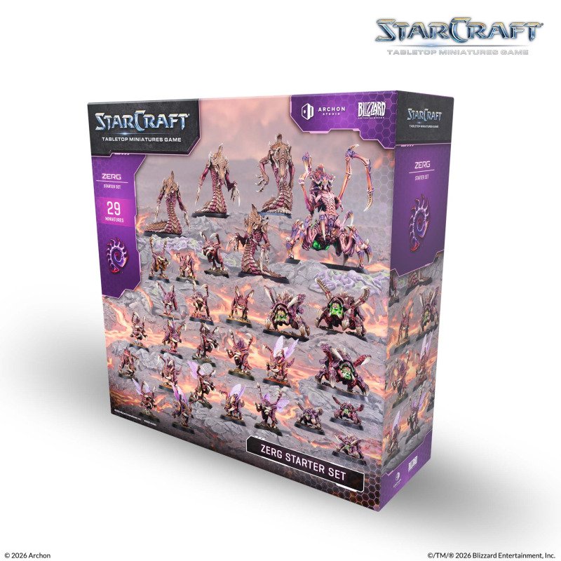 Preorder - Archon Studio - Starcraft TMG: Zerg Starter Set