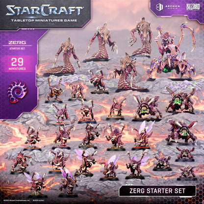 Preorder - Archon Studio - Starcraft TMG: Zerg Starter Set