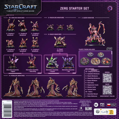 Preorder - Archon Studio - Starcraft TMG: Zerg Starter Set