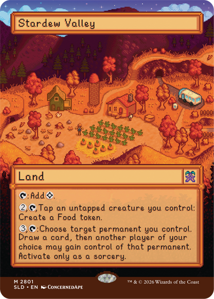 Preorder - Magic TCG - Secret Lair x Stardew Valley: Welcome to Stardew Valley (Non-Foil) -WPN exklusiv
