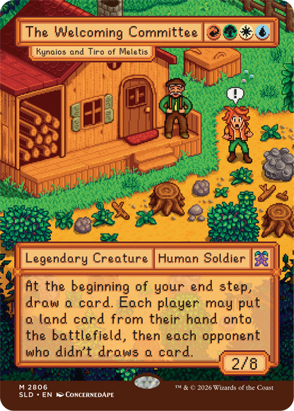 Preorder - Magic TCG - Secret Lair x Stardew Valley: Welcome to Stardew Valley (Non-Foil) -WPN exklusiv